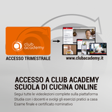 Gift Box Club Academy – Card Trimestrale + Libro Luca Montersino